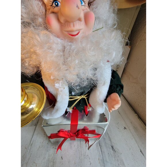 Vintage Telco elf motionette candle gift box Xmas animated - Picture 5 of 14